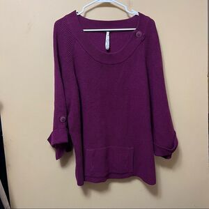 🆕 WOMENS PLUS SIZE LEO AND NICOLE KNIT SWEATER NEW SIZE 3X